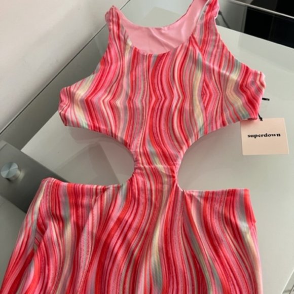 SUPERDOWN Briana Cut Out Dress - Picture 1 of 6